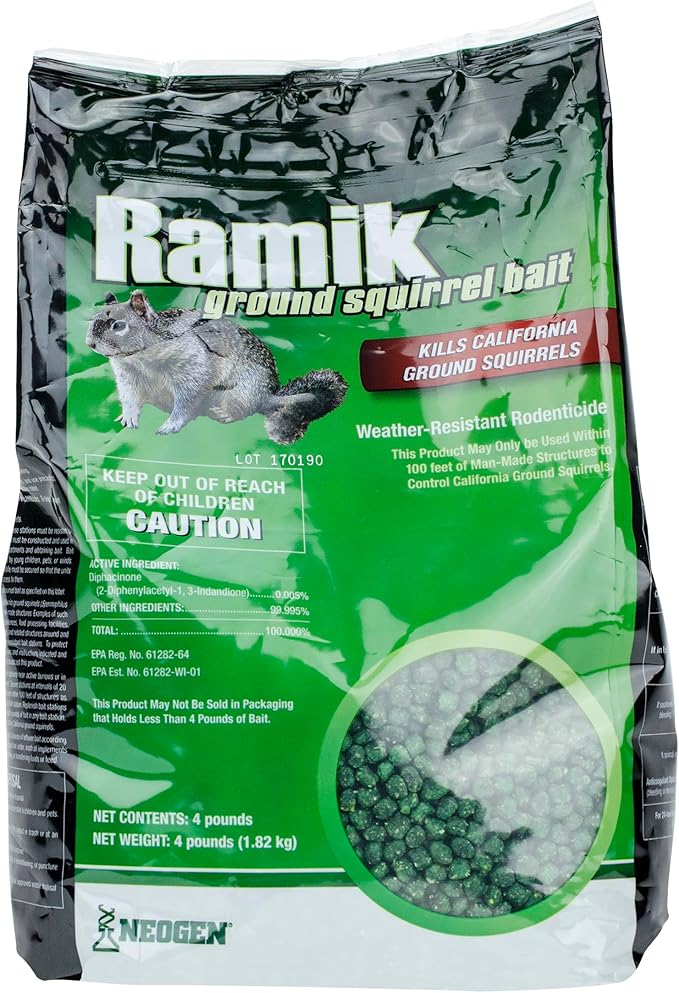 Neogen 116352 Home Pest Control Products Ground Squirrel Bait