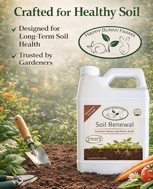 Soil Renewal – Humic & Fulvic Acid Soil Conditioner Concentrate Gallon (Gallon)