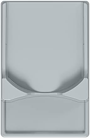 Skywin TidyFriend No-Spill Liquid Laundry Detergent Dispenser Holder, Laundry Soap Dispenser Holder with Drip Tray for Laundry Room Organization (No Strap, Grey)