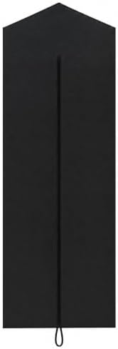 Sotiff Cotton Dress Garment Bags for Gowns Travel,Black,70 X 23.6 Inch