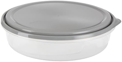 GoodCook EveryWare Extra Large 12 inch Round Container 4 pack, BPA Free