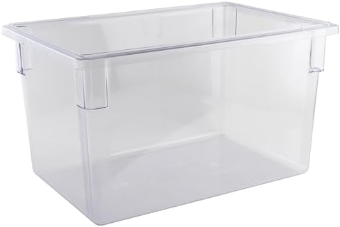 Winco 18" x 26" Clear Food Storage Box
