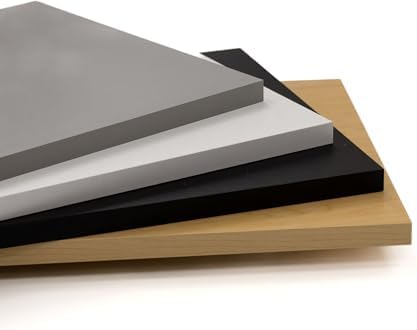 Custom Shelves, 3/4"" Thick Melamine, Cut to Size, Fully Customizable up to 65 inches Wide and up to 24 inches deep. for Cabinets, Closets, or Anywhere