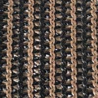 Eden's Decor Straight Flat-Edged Sun Shade Sail Rectangular 18' x 20' Brown UV-Blocking Outdoor Canopy Fabric Cloth Awning for Pergola Patio Garden Backyard Custom Size