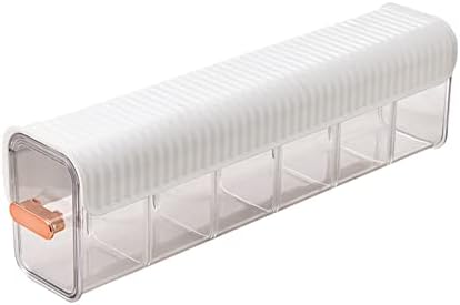 1 Pcs 2023 New Clear Wall Mounted Drawer Organizer, Wall Hanging Transparent Underwear Panties Storage Box Punch-Free Multifunctional Storage Box for Clothes, Socks,Ties (White)