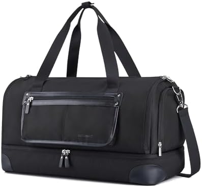 BAGSMART Medium Garment Bags for Travel, Convertible Travel Garment Duffle Bag Suit Bags for Women, 2 in 1 Garment Bags with Shoe Compartment
