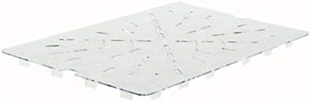 Winco 18" x 26" Clear Plastic Drain Shelf