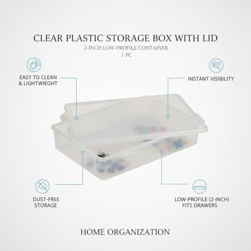 Clear Storage Bin