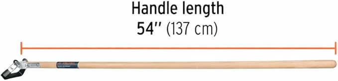 Truper Weeding Hoe, Double-Edge Blade, 54-Inch Wood Handle, 0.7 lb Head Weight (Model ACT-Hoe / 15127)