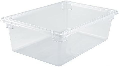Winco 18" x 26" Clear Food Storage Box