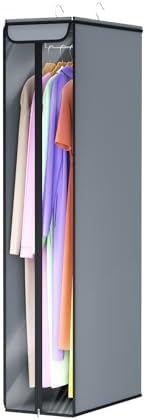 Univivi Hanging Clothes Storage Bag, Large Garment Bags 50 In, 1 PCS