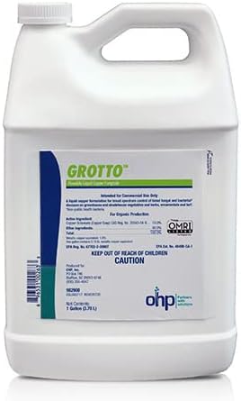 Grotto Flowable Liquid Copper Fungicide 128 Oz