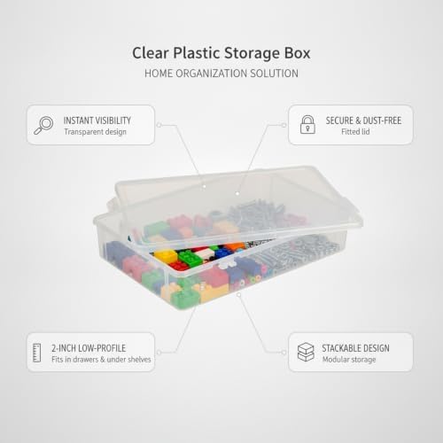 Clear Storage Bin