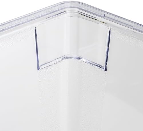 Winco 18" x 26" Clear Food Storage Box