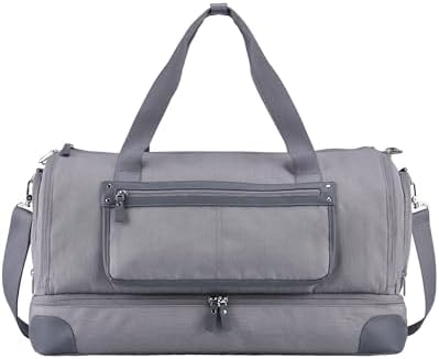 BAGSMART Medium Garment Bags for Travel, Convertible Travel Garment Duffle Bag Suit Bags for Women, 2 in 1 Garment Bags with Shoe Compartment