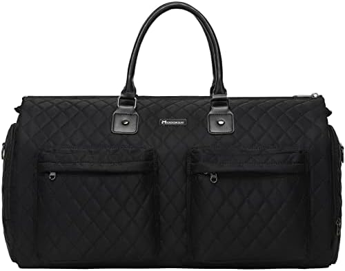 Convertible Garment Duffel Bag, 2-in-1 Hanging Suitcase for Travel
