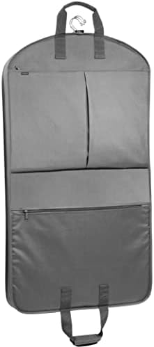 WallyBags 40” Deluxe Travel Carry-On Garment Bag with Two Pockets