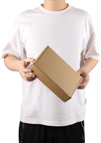 9x6x2 inch Small Shipping Boxes, Set of 15 Mailing Boxes, Brown