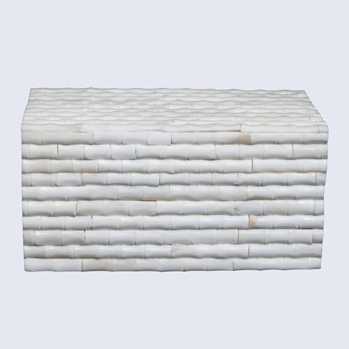 Handicrafts Home Decorative Organizer Box 10x5 – Large Keepsake Box with Lid, Modern Decorative Storage Box, Bohemian Coffee Table Décor, Jewelry & Memory Box, Decorative Accent Box for Home Décor