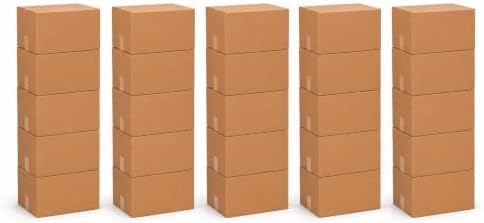 BOX USA Shipping Boxes Medium 12"L x 9"W x 4"H 25-Pack - Corrugated Cardboard Box for Moving, Mailing, Packing, Packaging and Storage
