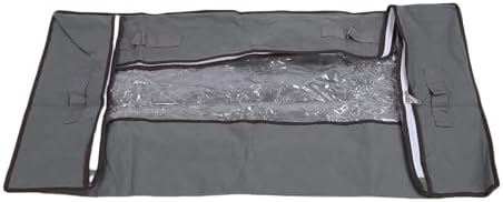 Ymiko Under Bed Storage Bag 45L Large Capacity Flexible Closet for Bedroom Clothes Blankets Comforters with Handles