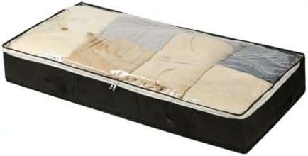 Maximize Bedroom Space with Under Bed Storage Bag - Durable Polyester Organizer for Quilts & Clothes, 39.4 x 19.7 x 5.9 Inches, 1 Pack