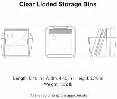 Clear Storage Bin