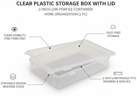 Clear Storage Bin