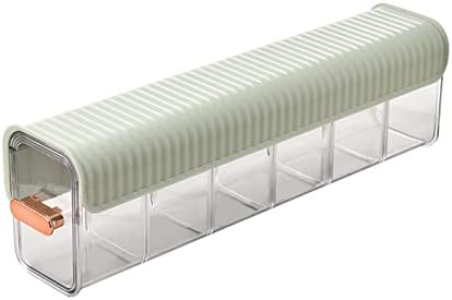 1 Pcs 2023 New Clear Wall Mounted Drawer Organizer, Wall Hanging Transparent Underwear Panties Storage Box Punch-Free Multifunctional Storage Box for Clothes, Socks,Ties (Green)
