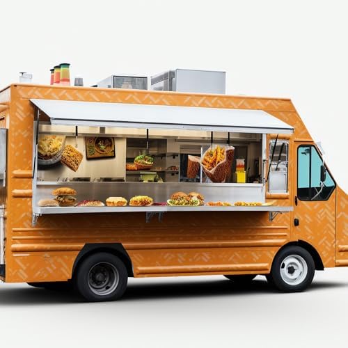 Vercraft Stainless Steel Folding Shelf Wall Mounted, Commercial Concession Serving Shelf for Food Truck, Trailer Window, Kitchen, Restaurant, Garage, Utility Room(12"x47")