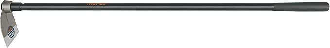 Truper Lane No. 0 Field Hoe, 1.6 lb Forged Steel Head, 54-Inch Wood Handle, Heavy-Duty Agricultural and Landscaping Hoe (Model 10612)