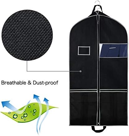 Zilink Suit Bag for Travel & Storage Suit Cover Protector for Closet 43in