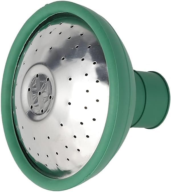 Green Universal Garden Watering Can Rose Head Water Sprinkler Sprayer Fit All Watering Can Rose Spout Cover Nozzle Replacement Garden Tool Gardening Equipment