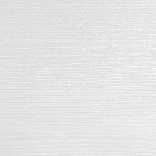 Creative Deco Large White Wooden Box Storage with Hinged Lid