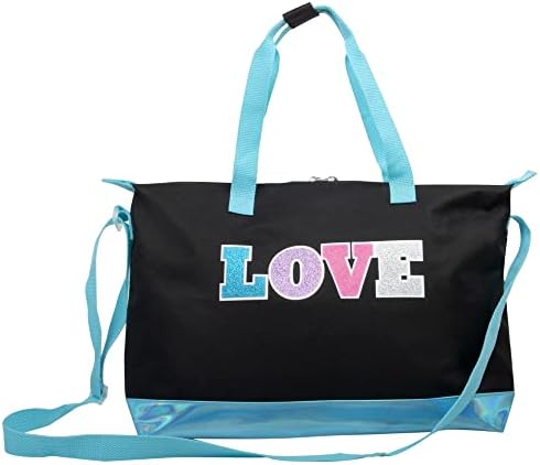 Garment Dance Shoulder Bags for Girls, Teen Dancers, Costumes, Boys | Holographic Glitter Dance Bag for Kids