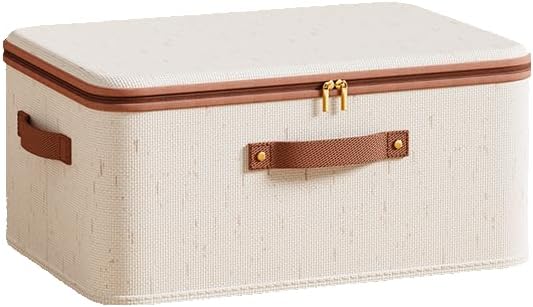 Storage Bins with Lids,Fabric Storage Bins,Clothes Storage Bins(1-small)