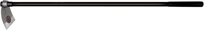 Truper Lane Hoe No. 1, 54-Inch Fiberglass Handle, 7 1/2-Inch x 7 1/2-Inch Forged Head, 1.8 lb Head Weight, Agricultural & Garden Soil Preparation Tool (Model 10615)