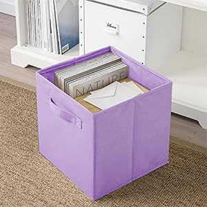 ShellKingdom Storage Bins, Foldable Fabric Storage Cubes And Cloth Storage