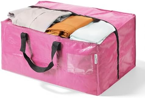 WORKPRO 1 Pack Extra Large Moving Bags with Backpack Straps & Handles