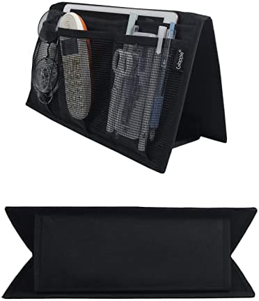 Gloppie Bedside Caddy with Pockets - Table Nightstand & Loft-Bed Organizer - Desk Storage & Hanging Organizer for Dorm