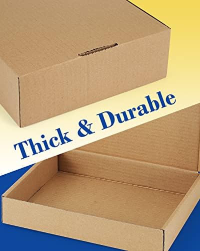 Shipping-Boxes-12x9x3 Inches: 22 Pack-Cardboard-Boxes-for-Packaging, Brown-Shipping-Boxes-for-Packing-Small-Business, Corrugated Box Mailers for Book Shoes Gift Mailing