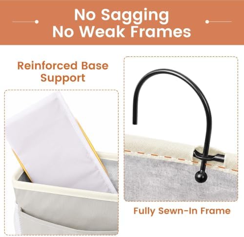 Fab totes Bedside Caddy for Dorm Bed, Bedside Storage Bag Hanging Organizer