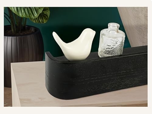 OLEEK wall Coat Rack - wall Shelf with Hooks - entryway Hooks - entryway Shelf - Modern Coat Rack - Wooden Coat Rack wall Mount for Home Decor - Wooden Mount for Home Decor - Coat Hanger Wall Mount