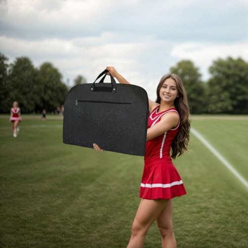 NGIL Glitter Travel Hanging Garment Bag (Black-Glitter)