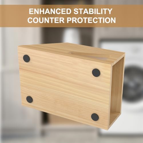 Easy-Clean Laundry Detergent Holder Stand w/ Drawer & Tray