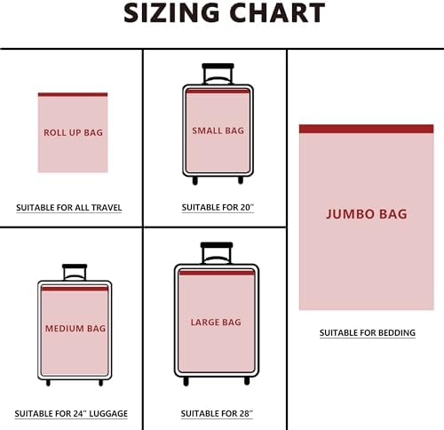 Vacuum Seal Bags for Clothing Travel and Home Storage, Travel Vacuum Bags with Electric Pump, Space Saver Compression Packing Cubes for Luggage Suitcase Bedding Blankets Clothes, 28 Combo
