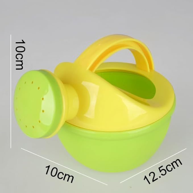 STOBOK Toddler Bath Toys 2-Pack Watering can Set for Baby Bath and Pool Play Mini Plastic Sprinkler Kettle Toys for Indoor and Outdoor Water Fun Ages 1-3
