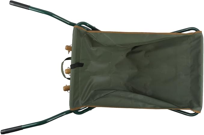 Esschert Design gt138 Foldable Wheelbarrow, Green
