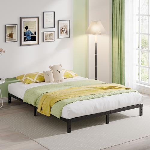 EMODA 10 Inch King Bed Frame No Box Spring Needed