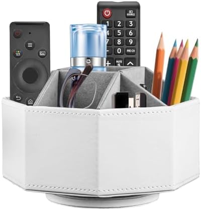 360° Spinning Remote Control Holder,Pen Caddy,Studio Art Supplies Organizer
